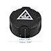 X AUTOHAUX Car Radiator Coolant Recovery Cap Radiator Cap Replaces 1306J5 for Peugeot 106 107 1007 206 207 307 308 406 407 807 Partner Expert