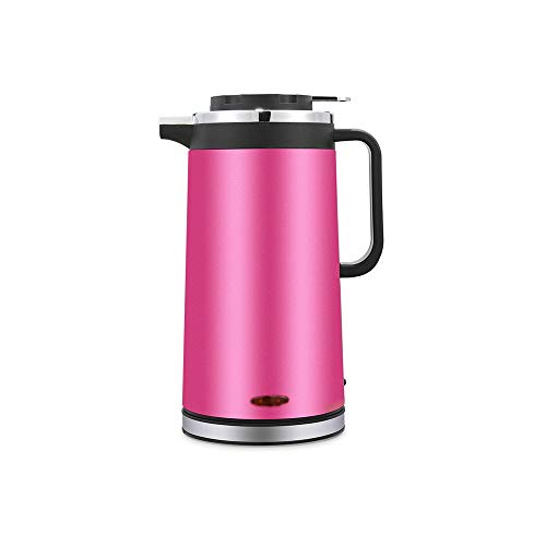 Tetera eléctrica de acero inoxidable doble capa 2L miniatura 1
