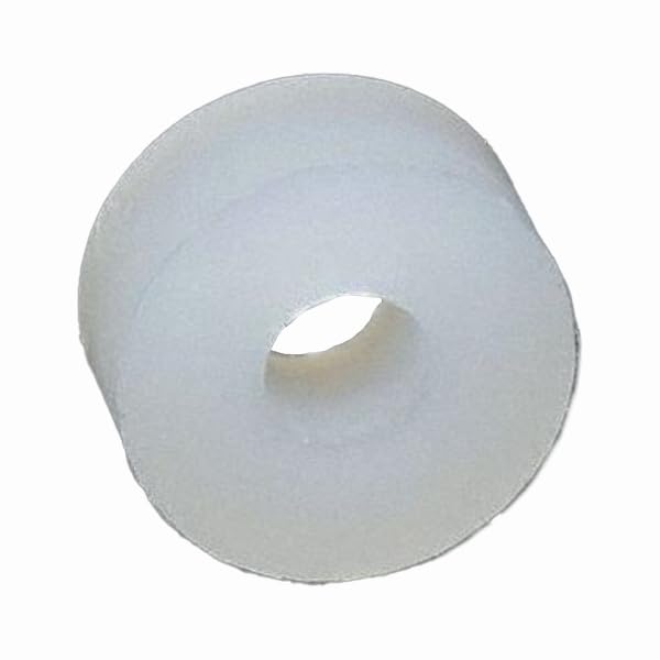 MOLLIFII Spacer, 10 Screw Size, Plain Nylon, 1/4 in Overall Lg, 0.194 in Inside Dia, 10 PK