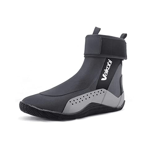 Junior Speed Grip High Cut Dinghy Wetsuit Boots - Black VK-217-BK-J