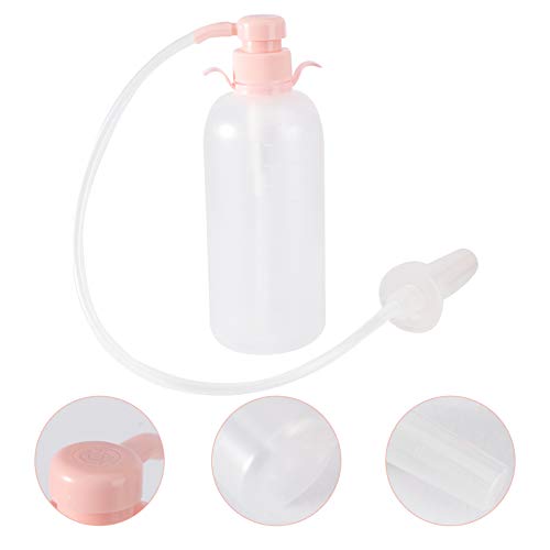 Healifty Mulheres Pós- Parto Essencial Garrafa Lâmpada Enema Anal Limpo Bidê Portátil Bidé Pulveriza