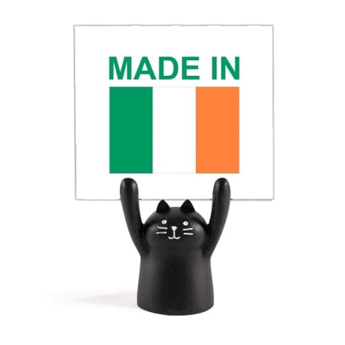 Support mémo chat noir Country Love pour garder vos plus beaux souvenirs d'Irlande