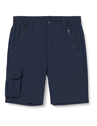 CMP -Bermuda Estremamente Elasticizzati da Uomo, Black Blue, 48
