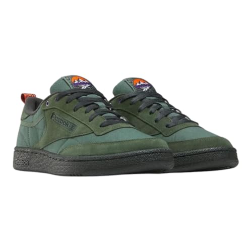 Image of Reebok Club C 85 Mens Tennis Shoes, Casual Fashion White Sneakers for Men