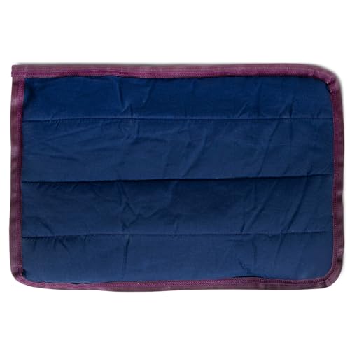 Jeffers Travesseiro confortável para animais de estimação, minúsculo 30,5 x 45,7 cm, azul marinho –