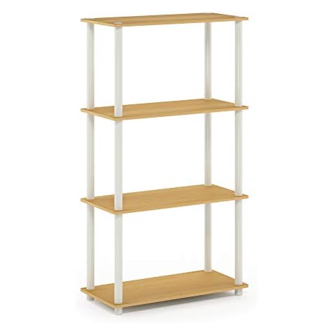 Furinno Turn-N-Tube 4-Tier Shelf Display Rack Cover