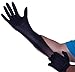 Premium Guard - Nitrile Gloves - Disposable, Powder Free, Latex Rubber Free, 5 mil, Black Nitrile Gloves, 100 gloves per Box, Size - Medium