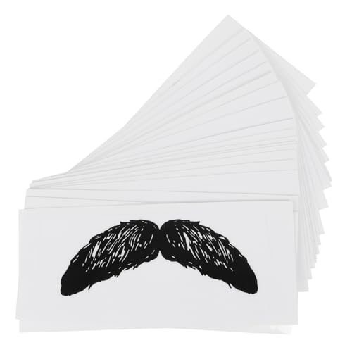 CHICAMPERA Pegatinas para Depilar Vello Nasal y Suciedad Fuerte Adhesividad, Material Pp, 20 Piezas para Hombres Adultos, Accesorio Eficaz para Depilación Masculina y Estilizar Bigote