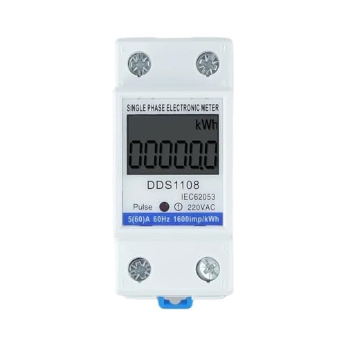 Compteur d'énergie électrique monophasé pour stopper le gaspillage