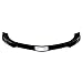 Cndoci37 3Pcs Front Bumper Splitter Spoiler Lip ABS Glossy Black For Mercedes Benz C Class W204 S204 Facelift Sport 2011-2014