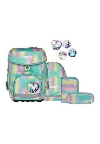 ergobag cubo Set ergonomischer Schulranzen Klassisch 5-teilig 1. Klasse Grundschule