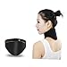 TOVINANNA Self-Heating Magnetic Neck Guard Portable Neck Brace with Acupoint Massage for Muscle Relief for Home and Outdoor Use Black