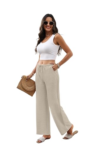 Sampeel Wide Leg Pants for Women - Up to 40% Off with Code NMJQI4ZA