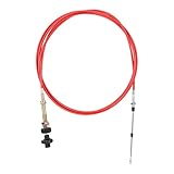 PU-MATERIAL: Das Gaszugkabel besteht aus ausgezeichnetem PU, das biege- und verformungsbeständig ist und eine lange Lebensdauer hat.