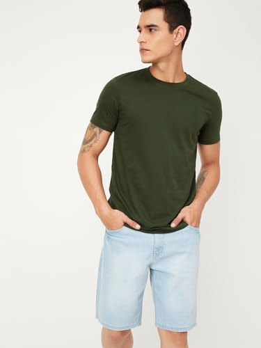 Image of Max Men Solid T-Shirt - Pack of 3