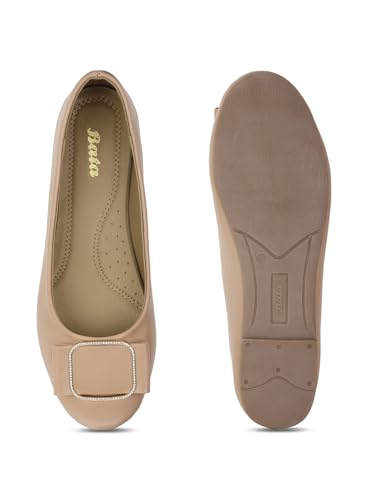 Image of Bata Women Pull On Ballet Flat