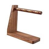 HOOTNEE Solid Wood Hook Key Holder Wall Mounted Key Rack Vintage Rack Single Holder Storage