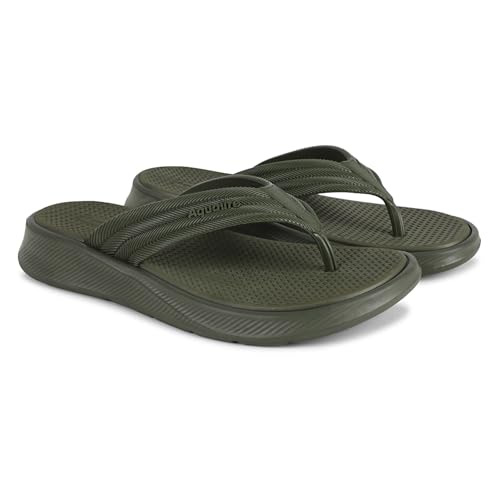 Image of Aqualite NEO-276 Men Slide Slippers with Comfotable EVA Sole Slip-On Flat Flip Flops, Sliders, Chappal & Comfort Insole Slipper for Men