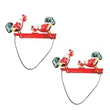 Fabriqué en fer de haute qualité, ce est robuste et durable. en forme de poulet