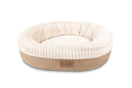 Hundebett Donut Scruffs Ellen in Braun für Hunde