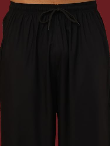 Jompers Japanese Fabric Embroidered Kurta with Korean Pants (Peacock, - Image 8