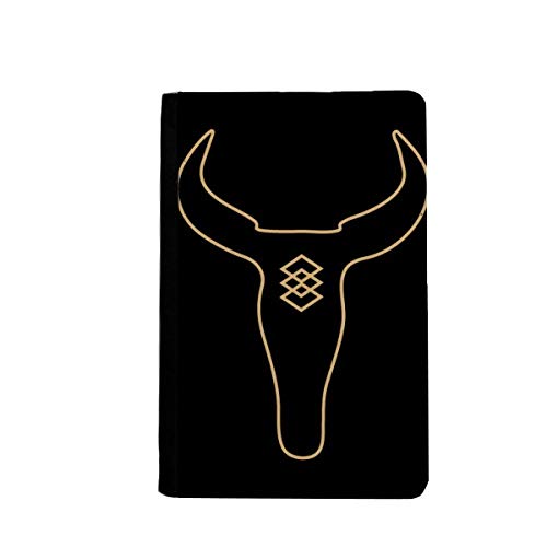 Étui portefeuille pour passeport totem taureau multicolore idéal en voyage