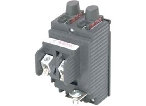 UBIP2020 New Pushmatic Replacement. 20 Amp Tandem Single Pole Circuit Breaker Manufactured By Connecticut Electric.