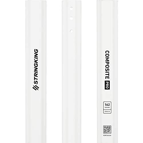 StringKing Composite Pro Goalie Lacrosse Shaft 162 Grams (White)
