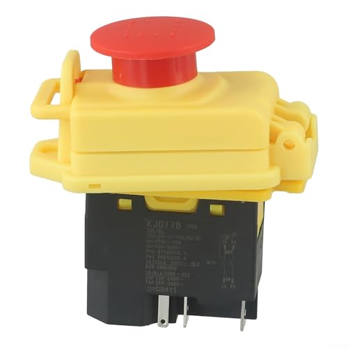 Opzioni di utilizzo: questo interruttore è compatibile con vari strumenti industriali come macchine da taglio, seghe da tavolo, trapani e smerigliatrici.