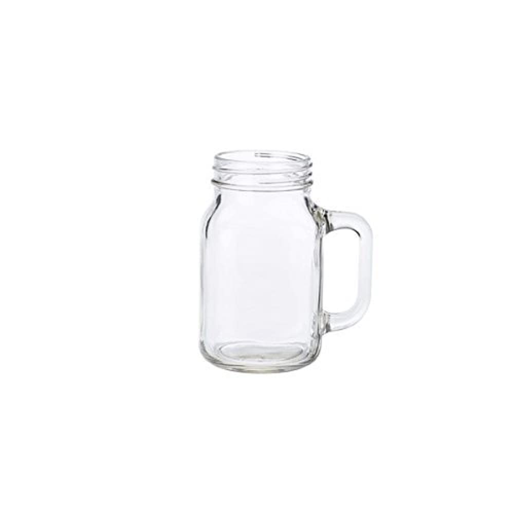 Genware NEV-MAS680 Glass Mason Jar, 68 cl/24 oz. (Pack of 6)