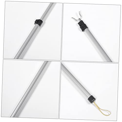 Warmhm Teleskop Wäscheleinenstange Aus Edelstahl Verstellbare Wäschestange Für Balkon Garten Oder Innenraum Leicht Und Tragbar Geeignet Für Hohe Stellen Zum Aufhängen Von Kleidung – Bild 7