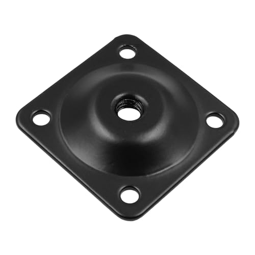 8 Sets Furniture Leg Mounting Plates Set 12 Degree Leg Attachment Plates with 5/16" Hanger Bolts Screws for Furniture Sofa Couches Seats - Image 3