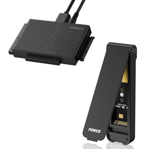 Enclosure M.2 NVMe SSD y Adaptador USB 3.0 a SATA/IDE miniatura 1