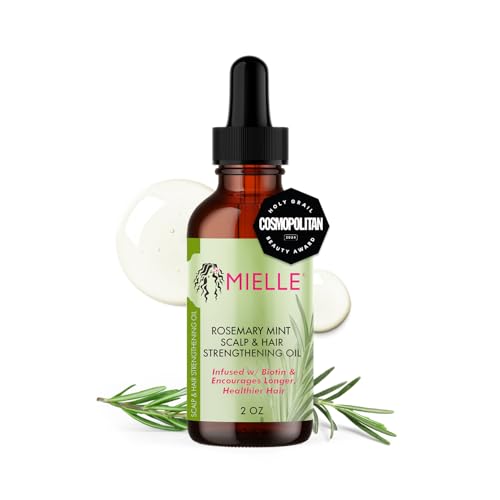 Mielle Organics Mielle Rosemary Mint Kopfhaut- und Haarstärkungsöl für gesundes Haarwachstum, 2 oz 59 ml Mielle Organics Mielle Rosemary Mint Kopfhaut- und Haarstärkungsöl für gesundes Haarwachstum, 2 oz 59 ml
