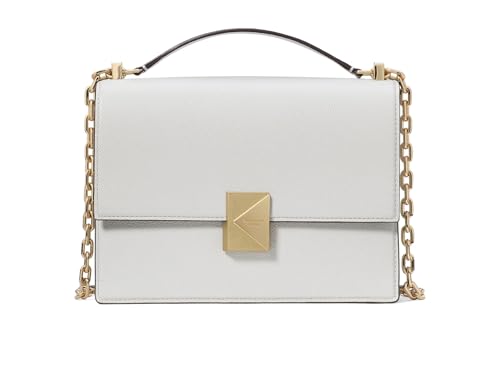 Kate Spade New York Deco Pebbled Leather Chain Shoulder, Stone Path