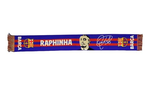 FC Barcelona Bufanda Oficial RAPHINHA Producto Licenciado con