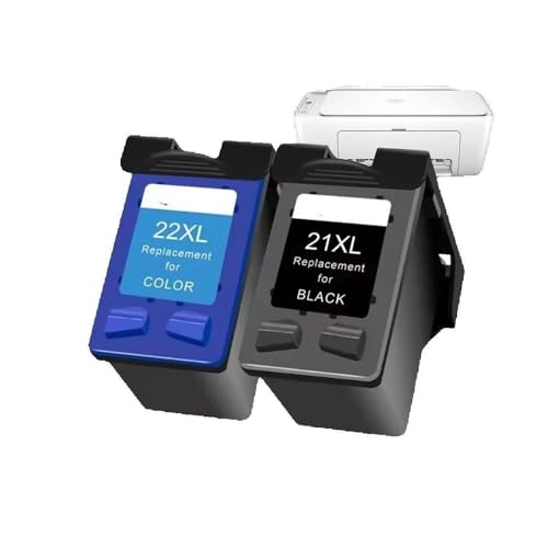 Cartouches HP 21 22 XL couleur contre les impressions ternes sur Deskjet F380