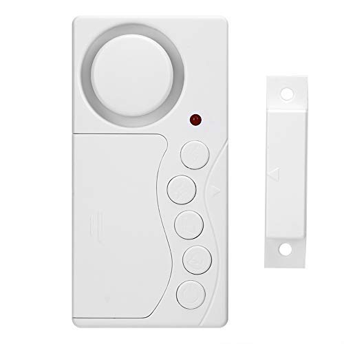 – Door Open Sensor, Security Window Entry Alert, Home Burglar Security Alarm System, Loud 105 dB