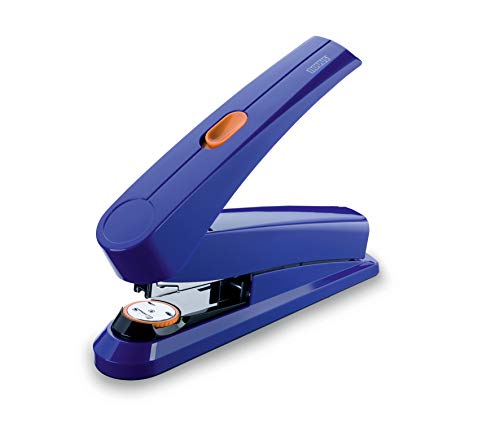 Agrafeuse de bureau Schneider Novus B8FC haute capacité 50 feuilles bleu 65 mm