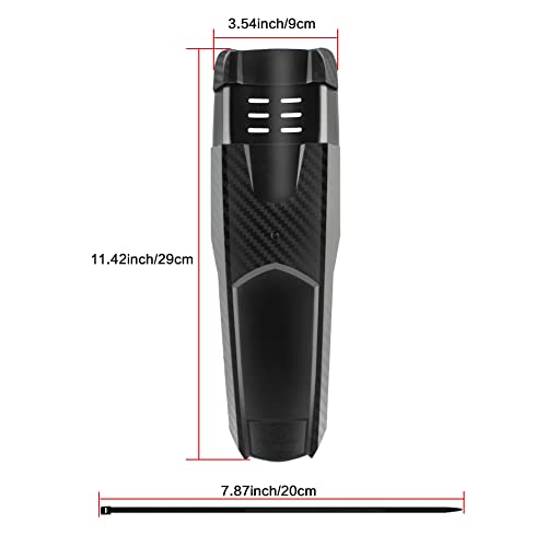 Ezeso Essential Skincare Mountain Bike Fender, Mtb Mudguard, Front And Rear Bicycle Mudguard, Mud Guard Fits 20" 26" 27.5" 29" Universal Bike(2Pcs) #TOP1