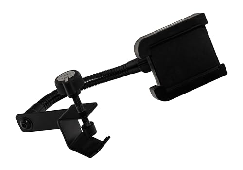 QUIK LOK - SMS/001 Smartphone Holder, Suitable for Microphone Stand Weight 600 g, Black, Schwarz - Image 3