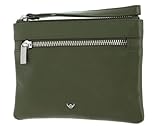 Golden Head Cuero bolsa para móvil muñequera Valencia RFID Protect RV-Handytasche 4075 Fango verde oliva