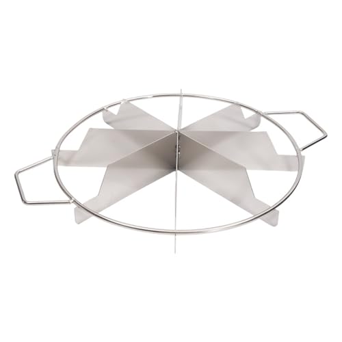 Cortador de tartas de queso, cortador de tartas, de acero inoxidable para rebanadas uniformes, no se pega, cortador de queso y pizza con asas laterales para precisión e incluso