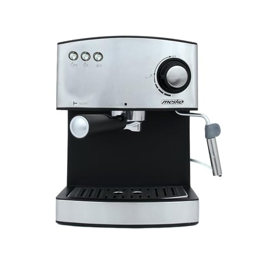 Machine à café 15 Bar expresso crème onctueuse Mesko