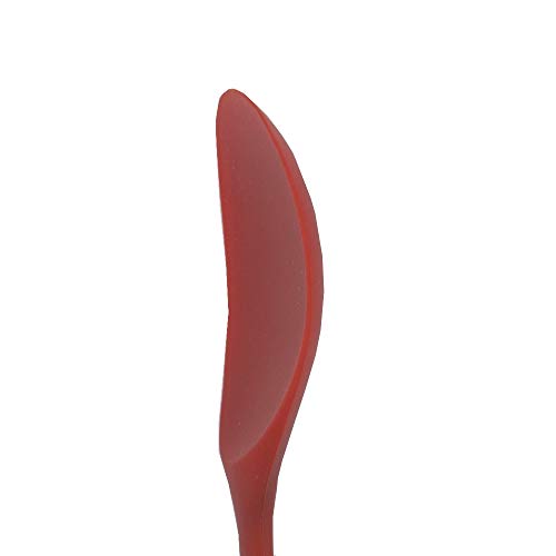 Colher para Cozinha de Silicone - 23 cm Vermelho