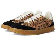 Leopard Print Suede/Black