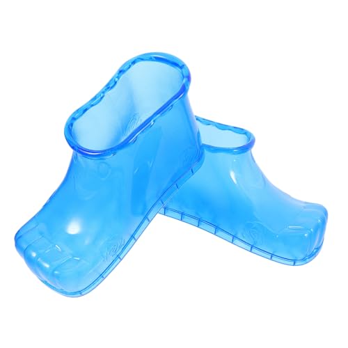 Botas Spa para Baño de Pies Talla Pequeña 12.5cm Azules miniatura 1