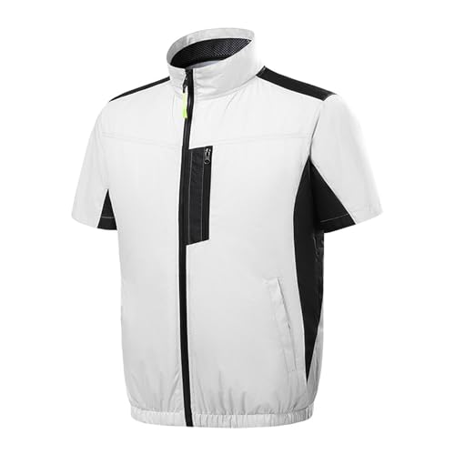 Chaqueta de manga corta con aire acondicionado para evitar golpes de calor