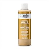 Martha Stewart, Craft Paint, Gold, 8 fl oz Premium Metallic Finish Paint, Perfect For Easy To Apply DIY Arts And Crafts, 68701