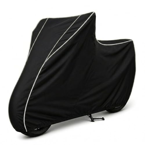 Image of Premium Bike Body Cover for Shine 125 100% Waterproof, Dustproof & Scratch Resistant| Fully Bottom Elastic UV Resistant Heavy Duty Body Cover | All Weather Outdoor Use